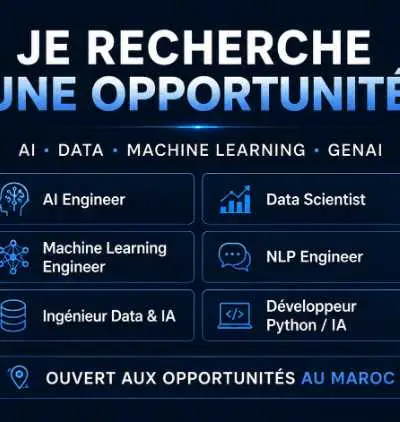 Ingénieur IA / Data Scientist – Recherche d’emploi
