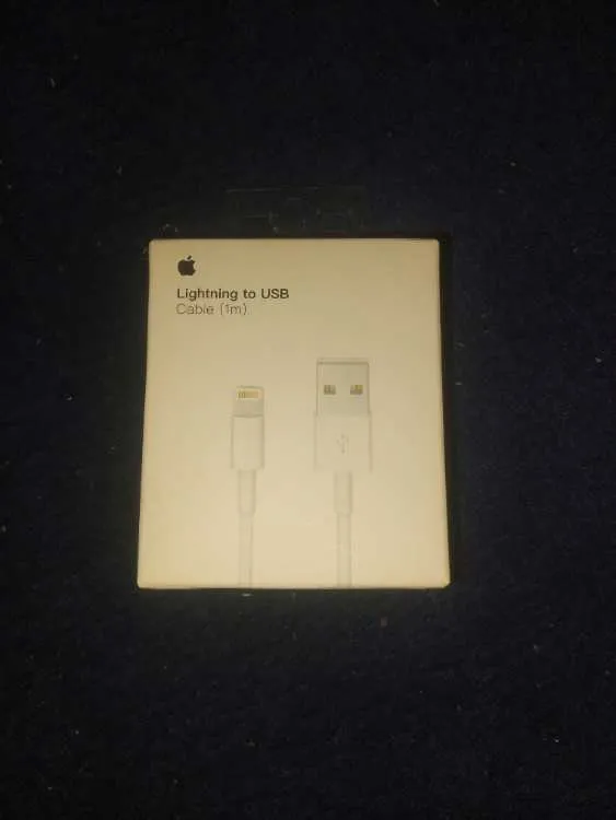 🔌 كابل Apple Lightning to USB أصلي – 1 متر