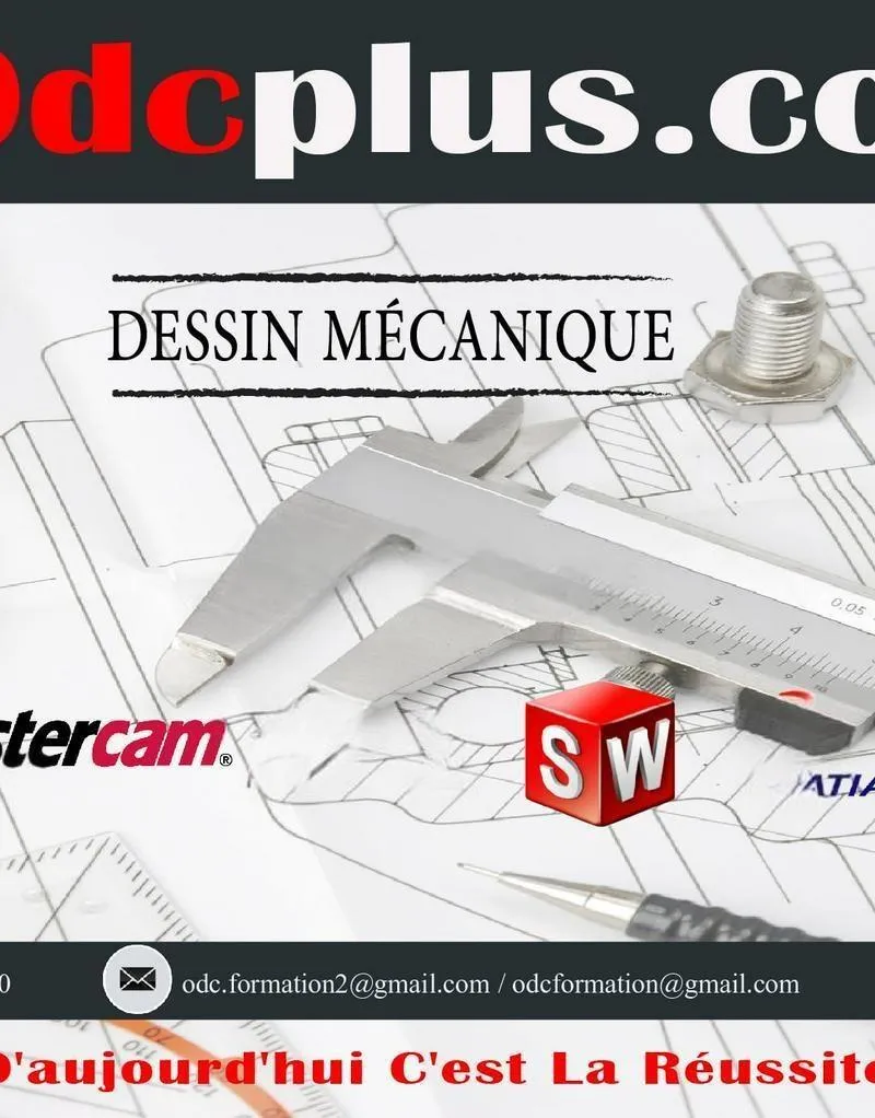 Formation dessin Mécanique Autocad catia solidwork
