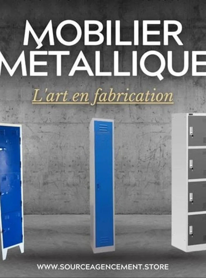 Mobilier métallique / vestiaire / casier