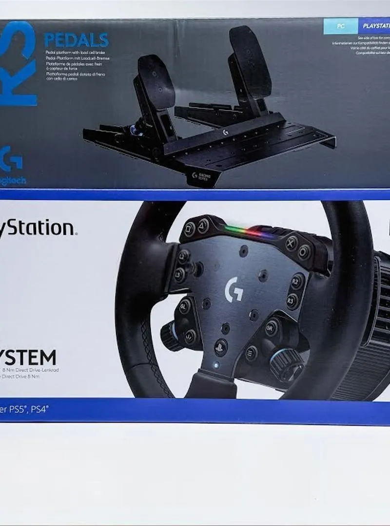 Volant LOGITECH RS50 System plus RS Pedals