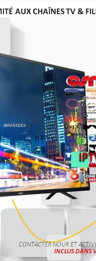 IPTV Europe & Monde HD/Full HD/4K Support 7j/7