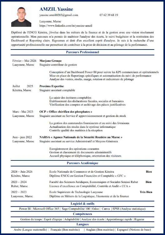 Contrôleur de Gestion Junior
