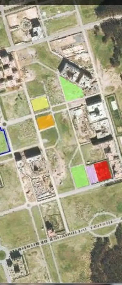 Terrains 1 hectare de 4 façades zone B5s1 à Nouaceur