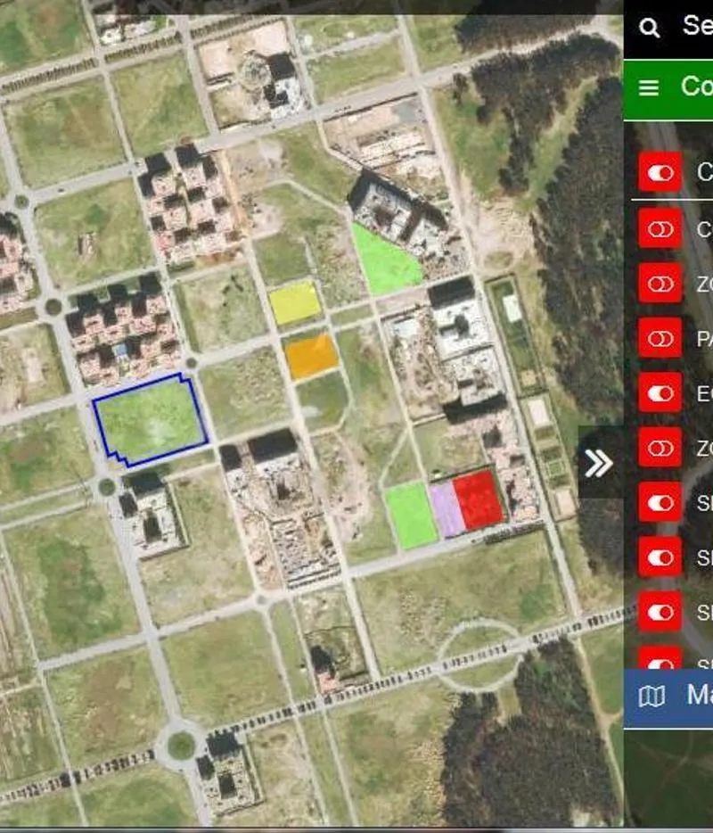 Terrains 1 hectare de 4 façades zone B5s1 à Nouaceur