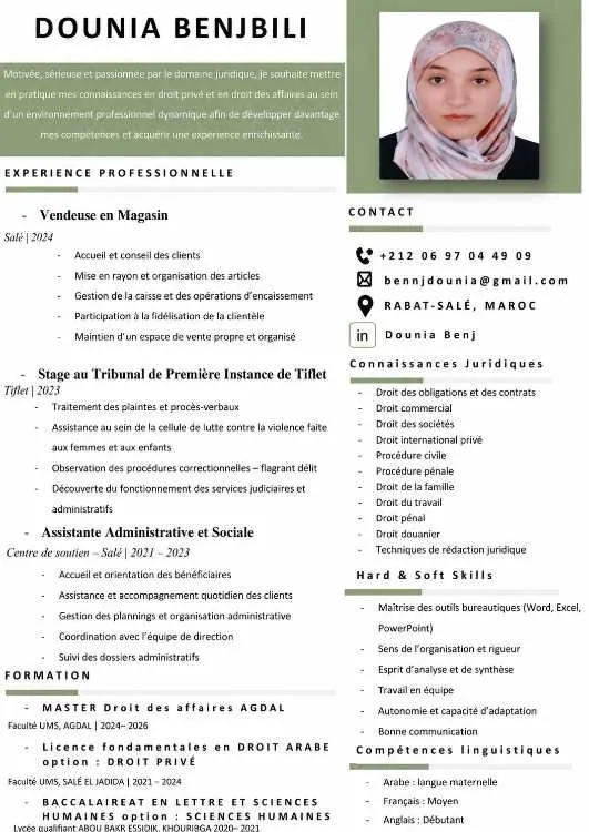 Assistante administrative