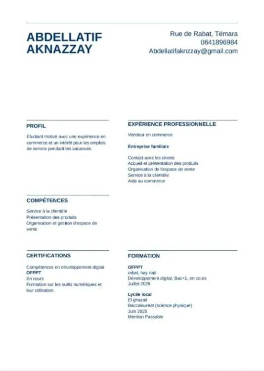 Service comme