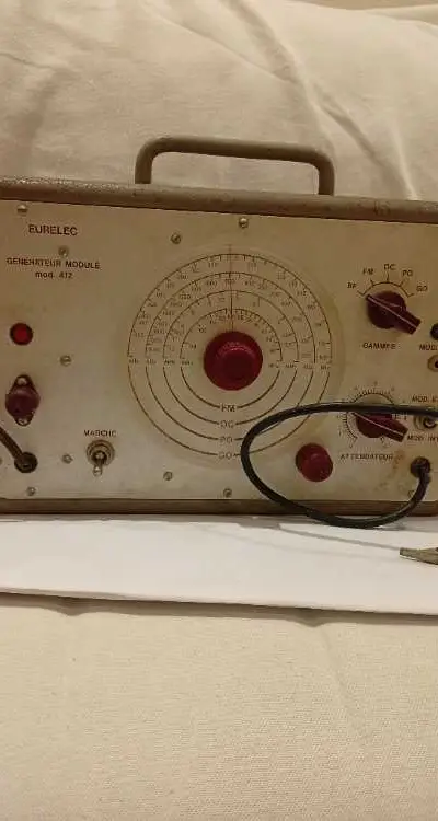 Générateur Modulé Vintage Eurelec 412 (Appareil de