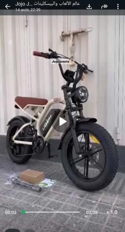 الدراجة الكهربائية Harley LIKEBIKE