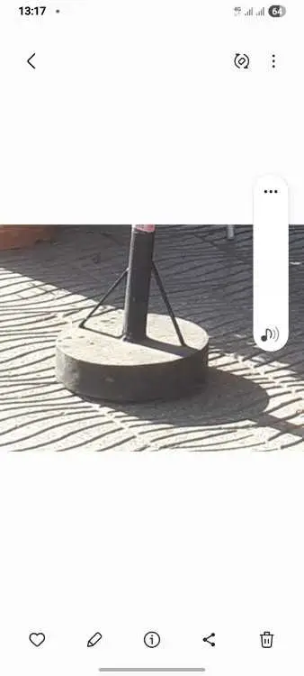 Pieds de parasols