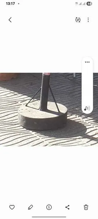 Pieds de parasols