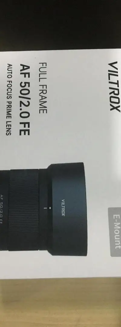 VILTROX 50mm F2 FE Plein Format AF pour Sony E