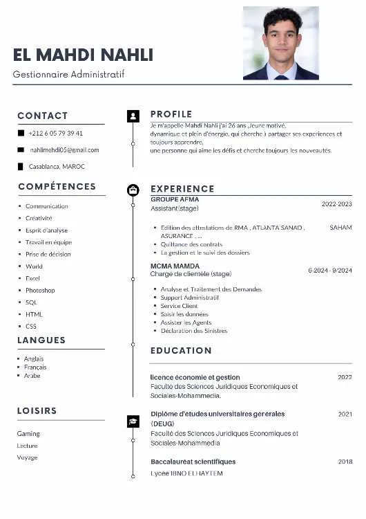 Gestionnaire Administratif