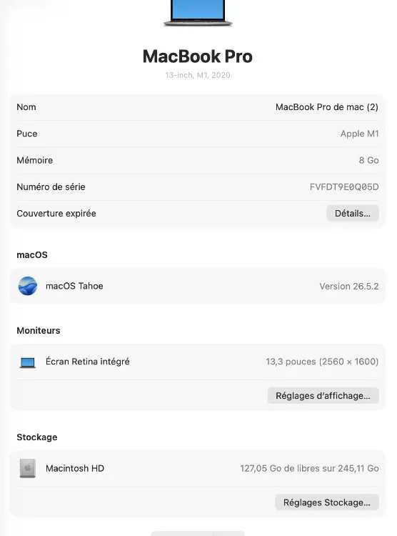 MACBOOK PRO M1