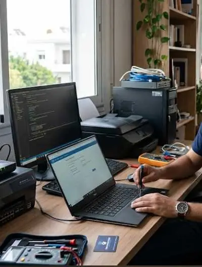 Dépannage Informatique & Réseau à Domicile