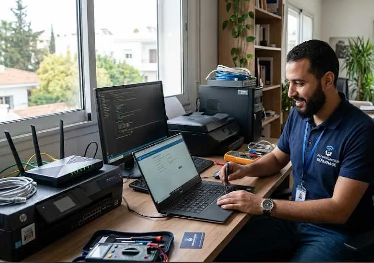 Dépannage Informatique & Réseau à Domicile