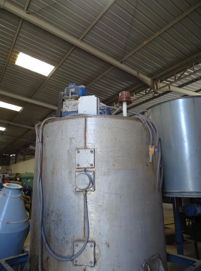 Mélangeur industriel en acier inoxydable 3000 kg