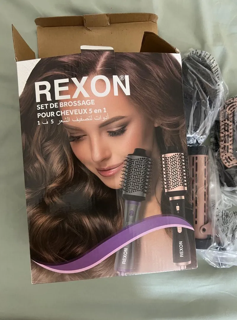 Set de brossage cheveux 5 en 1 – REXON – Neuf