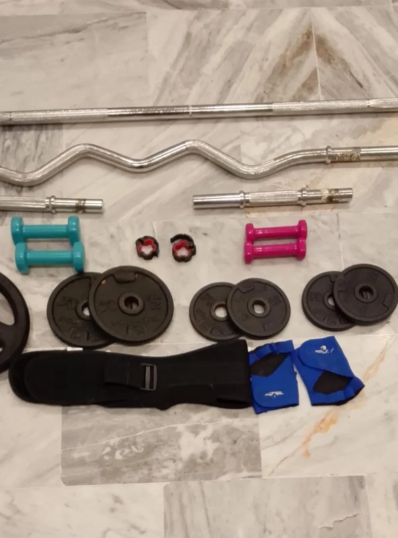 Kit équipement musculation haltérophilie