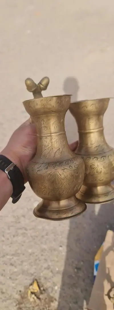 Lustres et chandeliers en cuivre traditionnels et antiquités marocaines