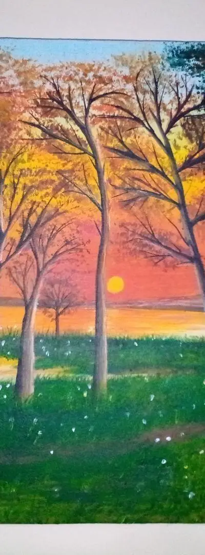 Tableau original peint à la main sur toile