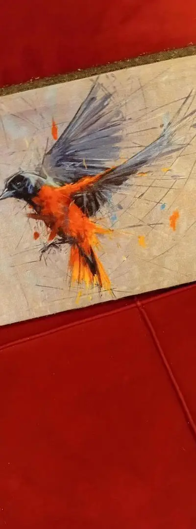 Peinture d'oiseaux