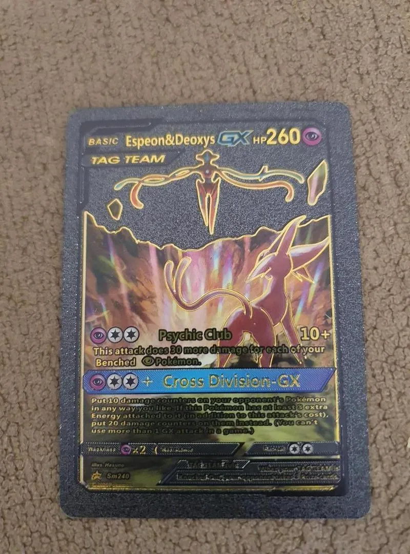 8 cartes Pokémon rares