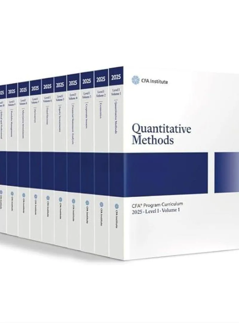 Livres CFA Niveau 1 2025