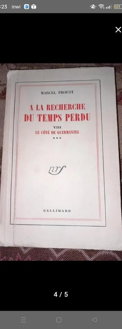 Romans de Marcel Proust