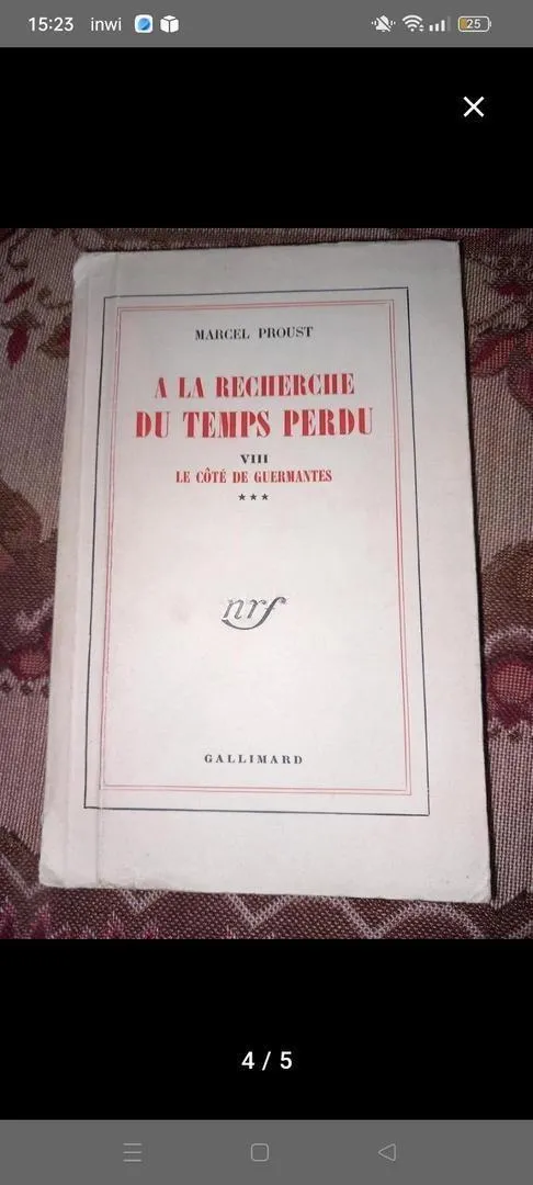Romans de Marcel Proust