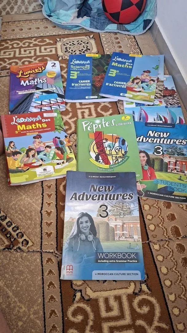 Des livres des années de collège 2ème et 3ème