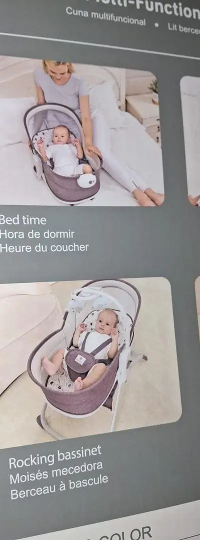 Transat et berceau pour bébé 6 en 1