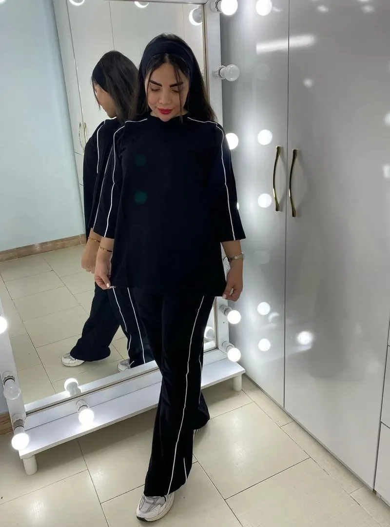 Ensemble Chic Bleuté 💙 حتى يوصلك عاد خلص