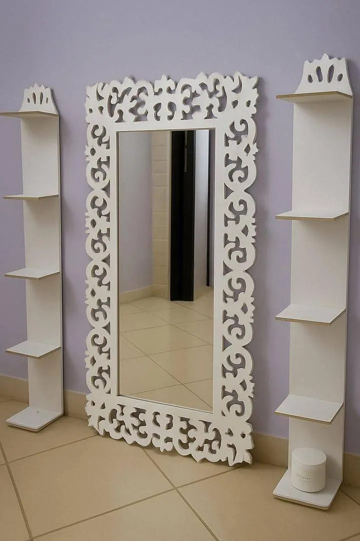 Miroir avec deux tajines
