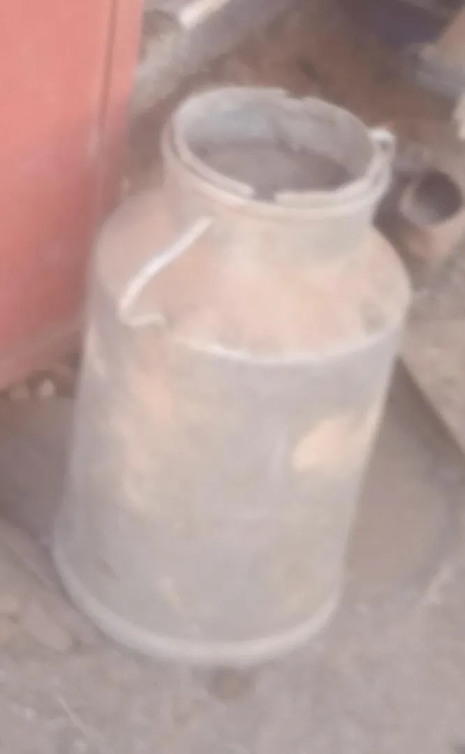 J'ai deux bidons en aluminium de 30 litres pour le lait