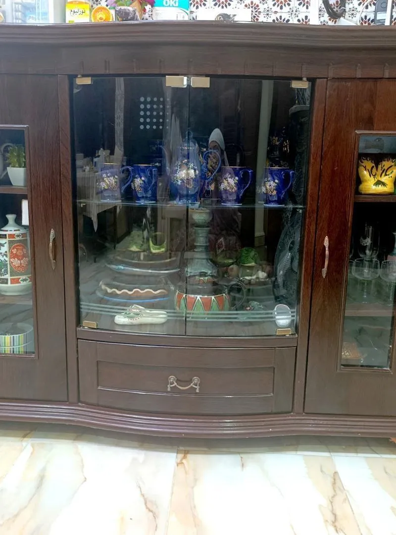 Rangement vitrine placard