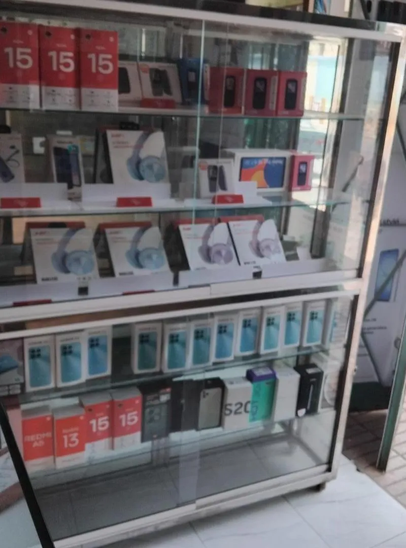 Vitrine de portable en inox 304