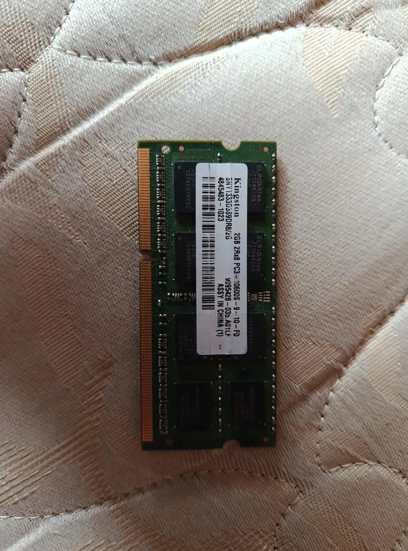 RAM pour PC portable – DDR3 & DDR2