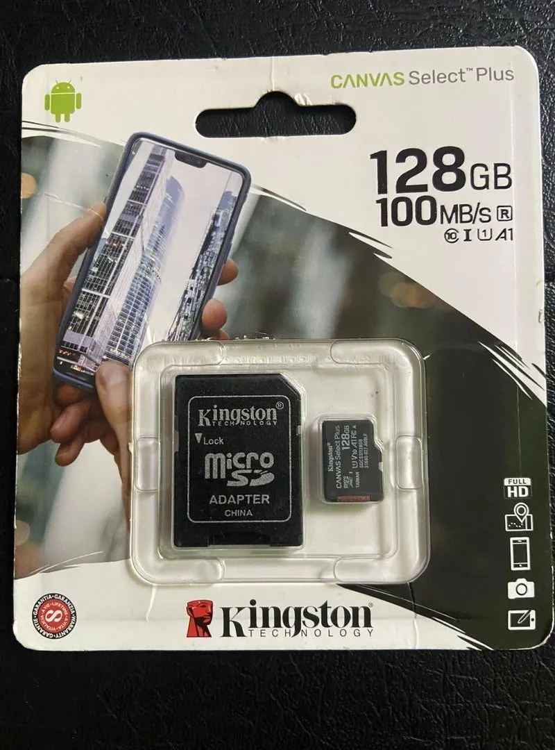 Carte mémoire originale 128GB (Kingston)
