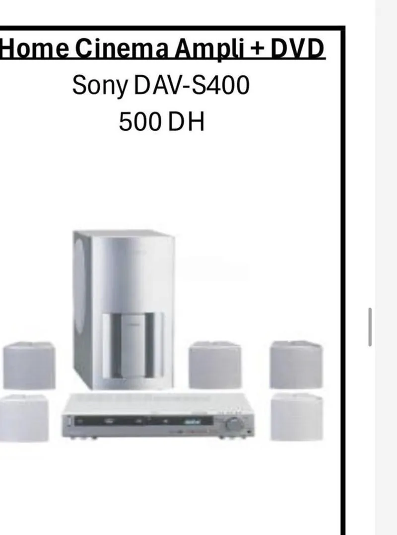 Home cinéma Sony