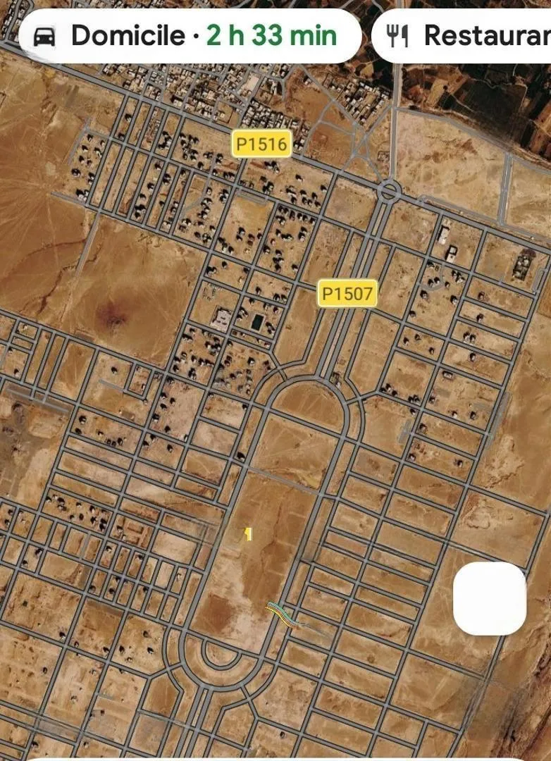 Terrain à vendre à Zaouiat Sidi Othmane