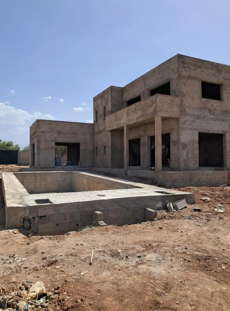 Villa semi finie à vendre Marrakech