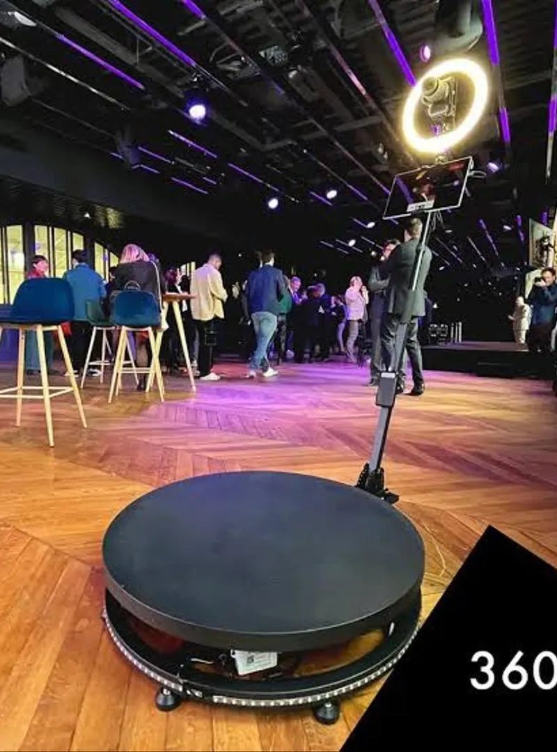 Appareil 360 photobooth à louer