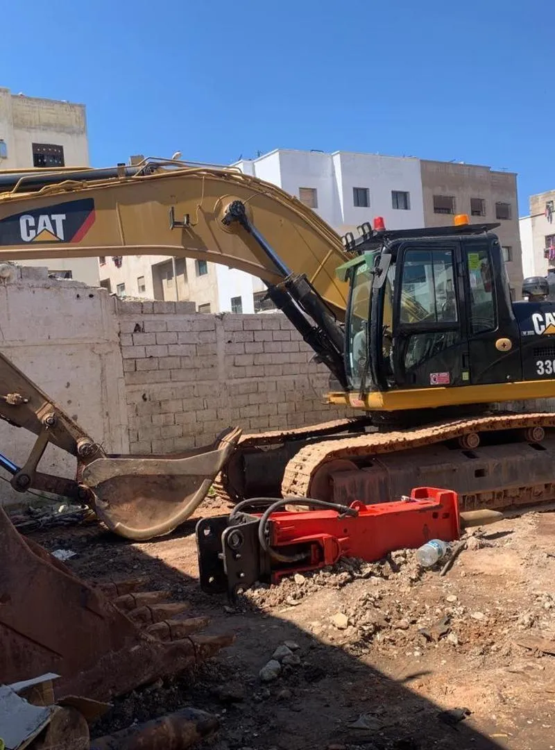 Pelle sur chenille - CAT 330D