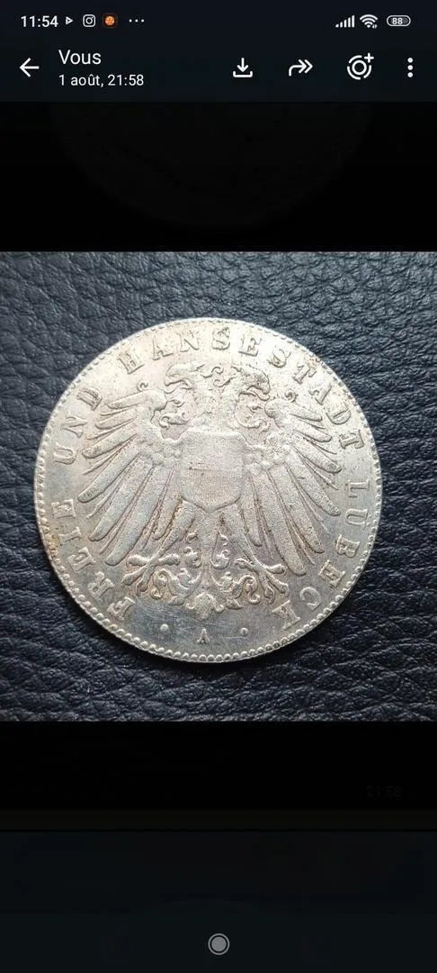 Monnaie d'Allemagne de 1907