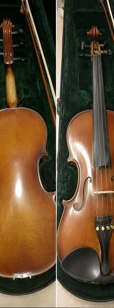Violon italien 4/4 avec chevalet