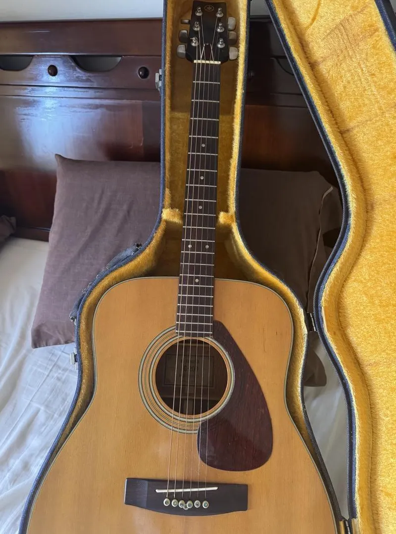 Yamaha FG200 1972 Japon Green Label collection