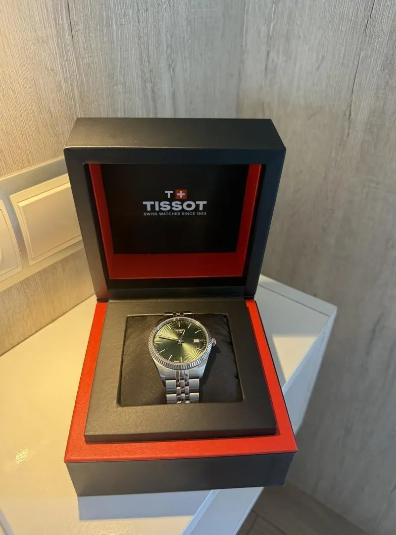 Tissot Ballade 40 mm cadran vert full set