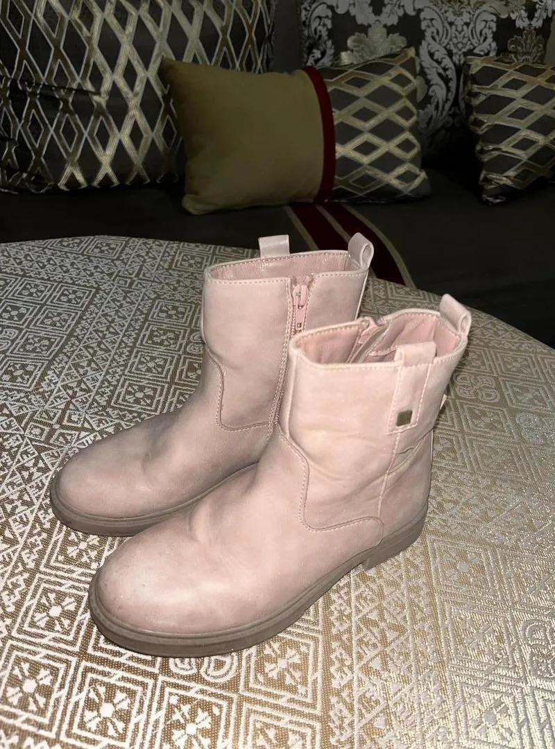 Bottine fille rose P30