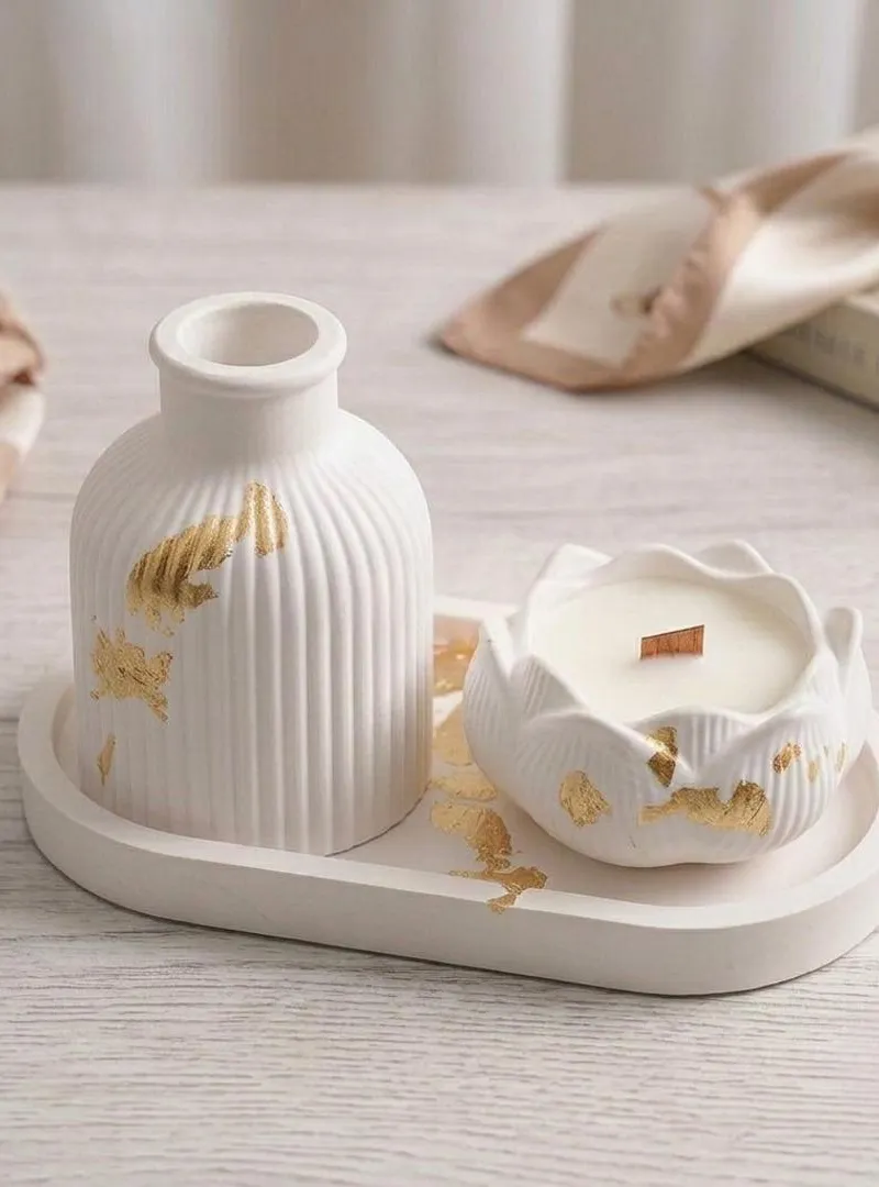 Ensemble de décoration luxueux